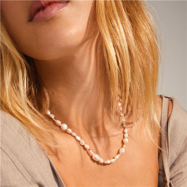 13222-2811 ENERGETIC Freshwater Pearl Necklace (Picture 4 of 4)