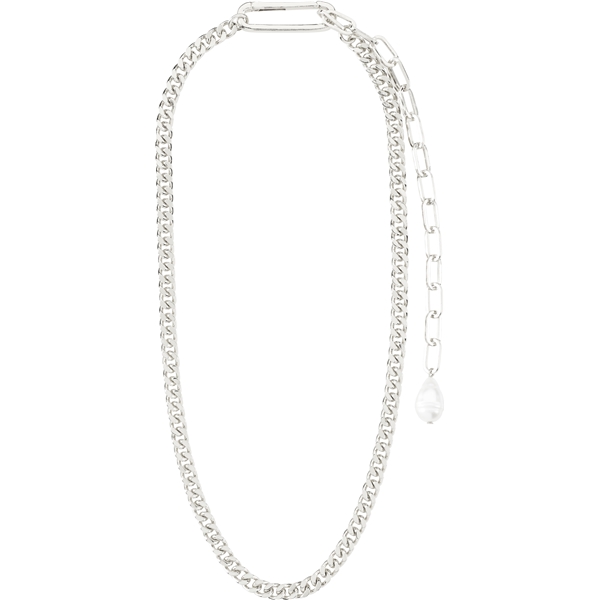 11233-6011 HEAT Chain Silver Necklace (Picture 2 of 10)