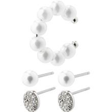 1 set - 14234-6013 BEAT Earrings & Cuff 3 In 1 Set