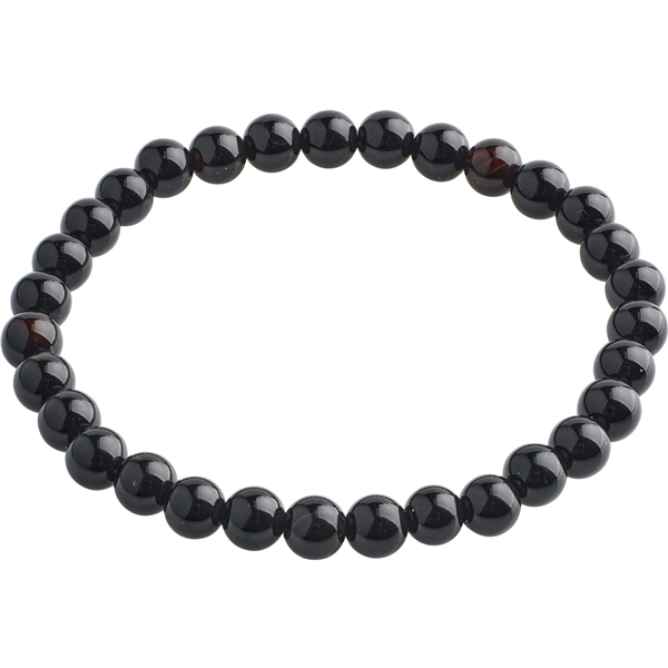 29234-0102 POWERSTONE Bracelet Black Agate (Picture 1 of 3)