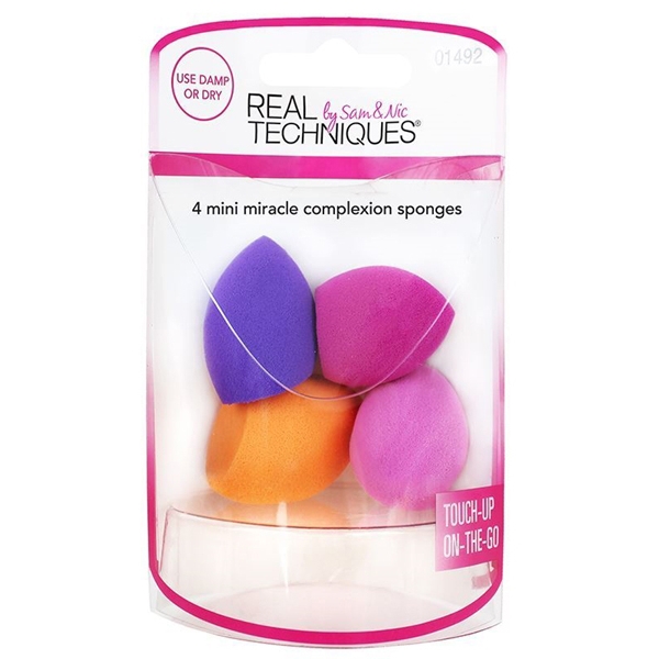 Real Techniques Mini Miracle Complexion Sponges 4p (Picture 1 of 2)