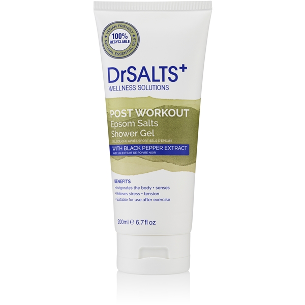 DrSALTS+ Post Workout Epsom Salts Shower Gel