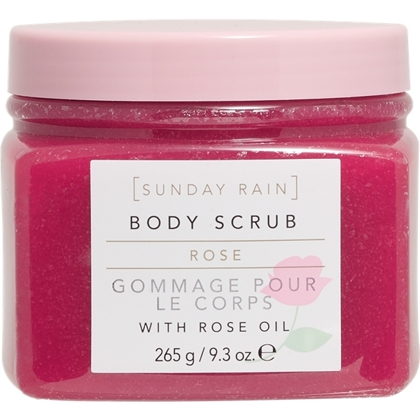 Sunday Rain Rose Body Scrub (Picture 1 of 3)