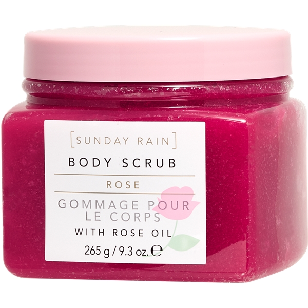 Sunday Rain Rose Body Scrub (Picture 2 of 3)