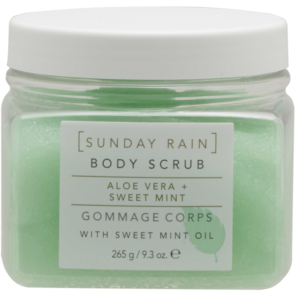Sunday Rain Aloe & Sweet Mint Scrub (Picture 1 of 3)