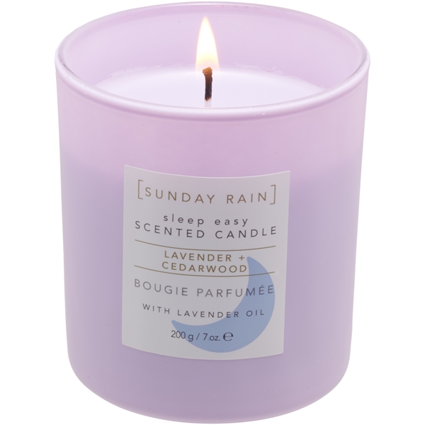 Sunday Rain Sleep Easy Lavendel Candle (Picture 1 of 5)