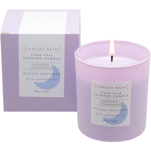 Sunday Rain Sleep Easy Lavendel Candle (Picture 2 of 5)