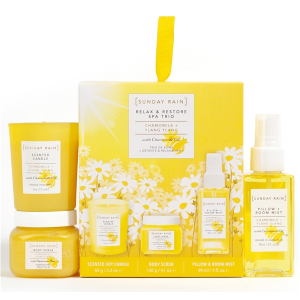 Chamomile & Ylang Ylang Relax & Restore Trio (Picture 1 of 2)