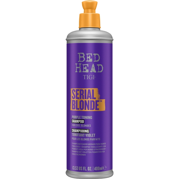 Bed Head Serial Blonde Purple Toning Shampoo Tigi Shampoo