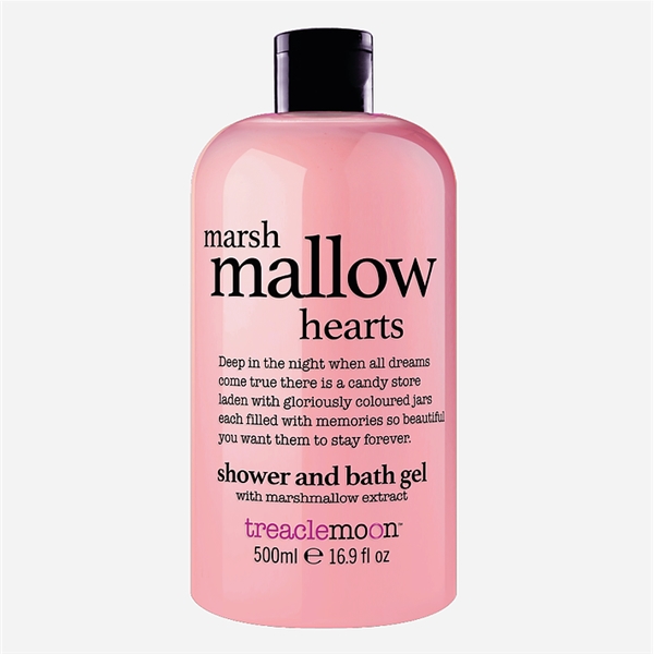 Marshmallow Hearts Bath & Shower Gel (Picture 1 of 2)