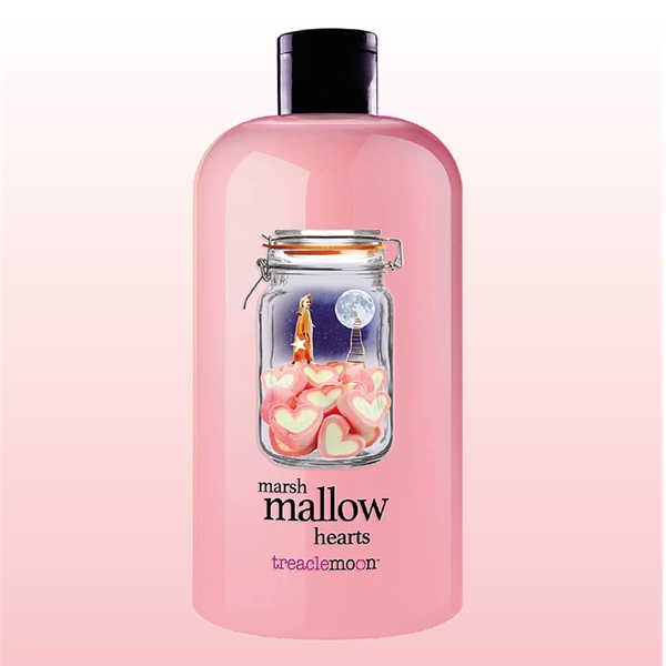 Marshmallow Hearts Bath & Shower Gel (Picture 2 of 2)