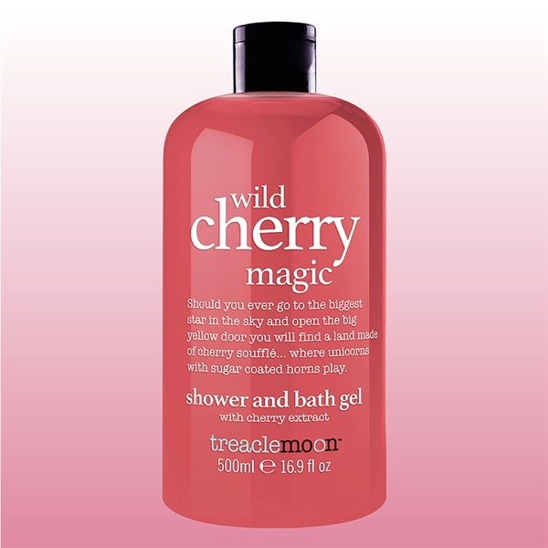Wild Cherry Magic Bath & Shower Gel (Picture 2 of 2)