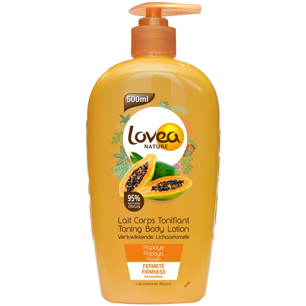 Toning Body Lotion - Papaya - Dry Skin