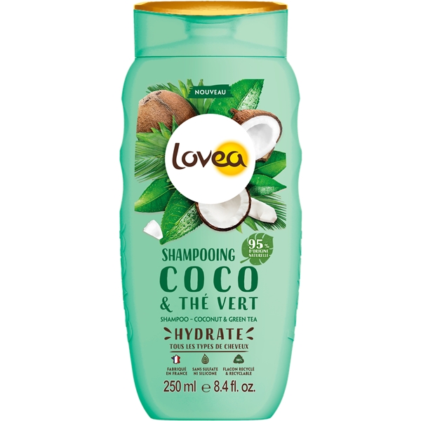 Lovea Coco & Green Tea Shampoo - All hair types