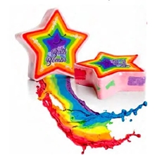 100 gram - Bath Fizzer Rainbow Star