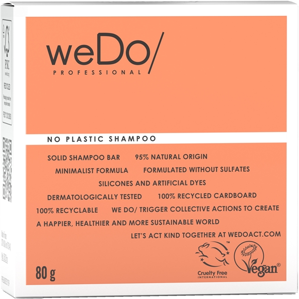 weDo No Plastic Shampoo - Solid Shampoo Bar (Picture 2 of 6)