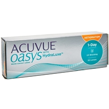 Acuvue Oasys 1-Day Hydraluxe for Astigmatism
