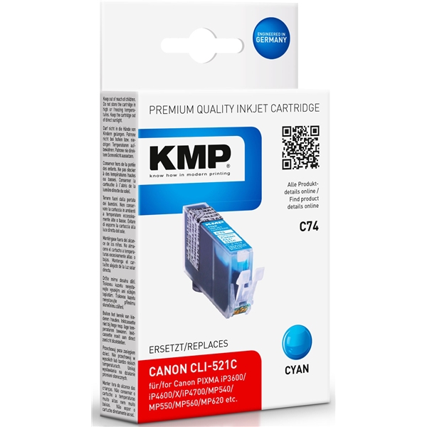 KMP C74 - Canon CLI-521C