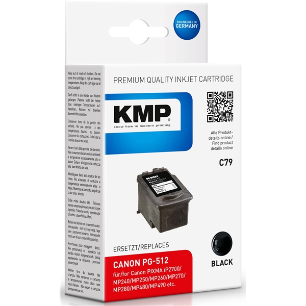 KMP C79 - Canon PG-512BK Black