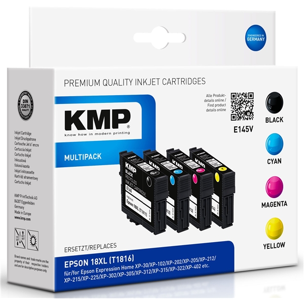 KMP E145V - Epson 18XL Multipack (1622 